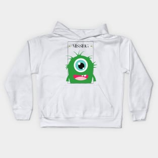 Funny Baby Alien Missing Kids Hoodie